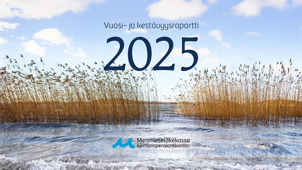 Vuosi- ja kestävyysraportti kansi