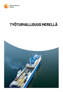 Työturvallisuus merellä esitteen kansilehti