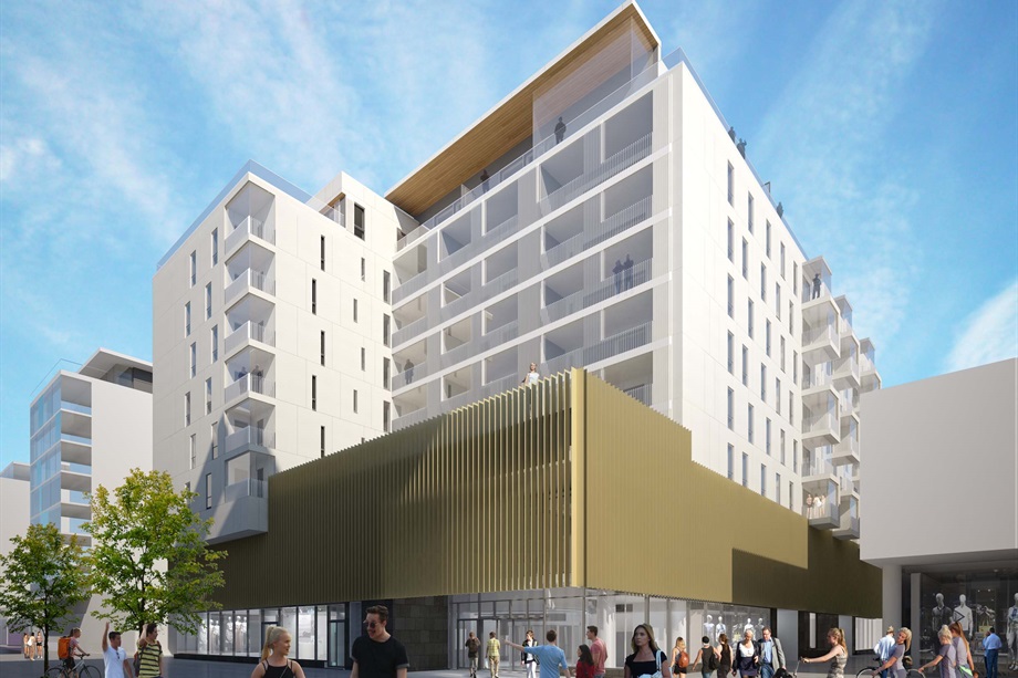 Liikekeskus Raitinkartano Espoon Tapiolassa - Länsituuli 10