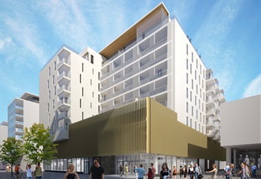 Liikekeskus Raitinkartano Espoon Tapiolassa - Länsituuli 10