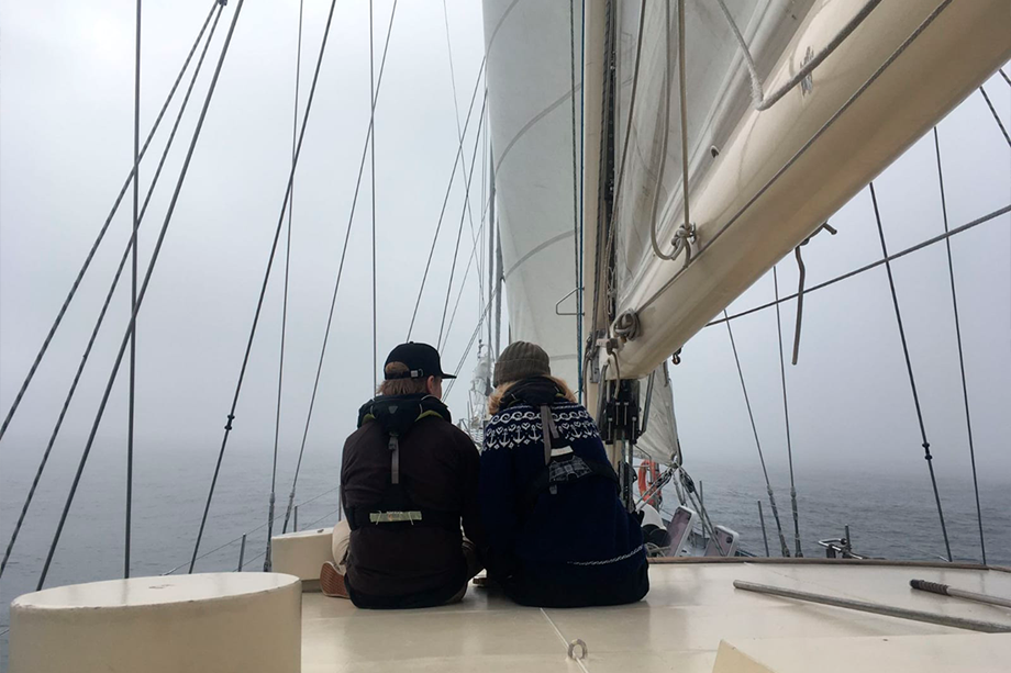 Matkakaverit Purjelaivasäätiön S/Y Helenalla
