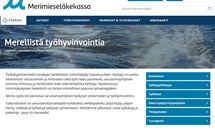 Kuva työhyvinvointi-extranetin etusivusta